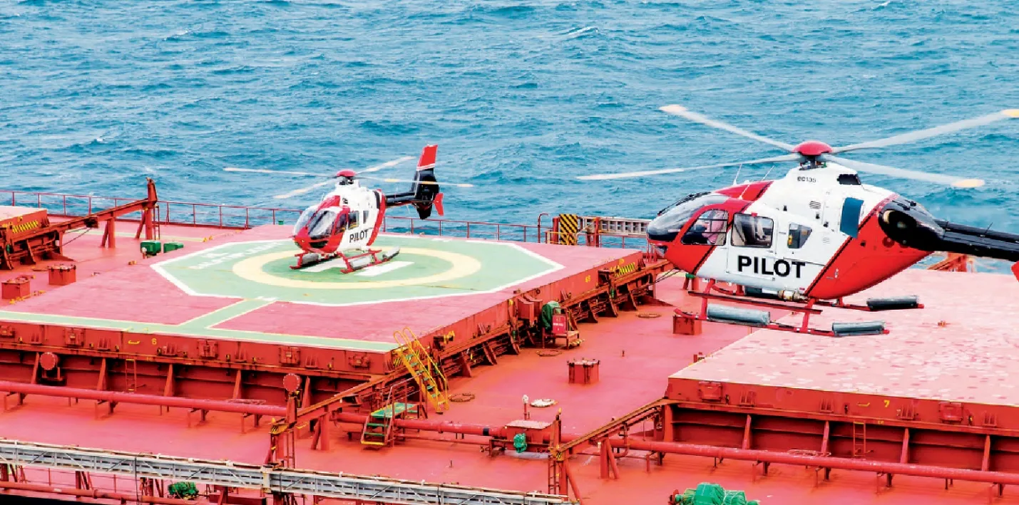 Advanced heliport devices and instrumentation systems for medical aviation